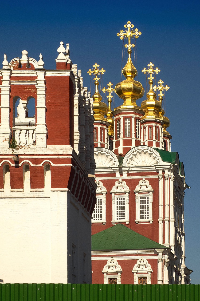 moscow novodevichy orthodox convent free photo