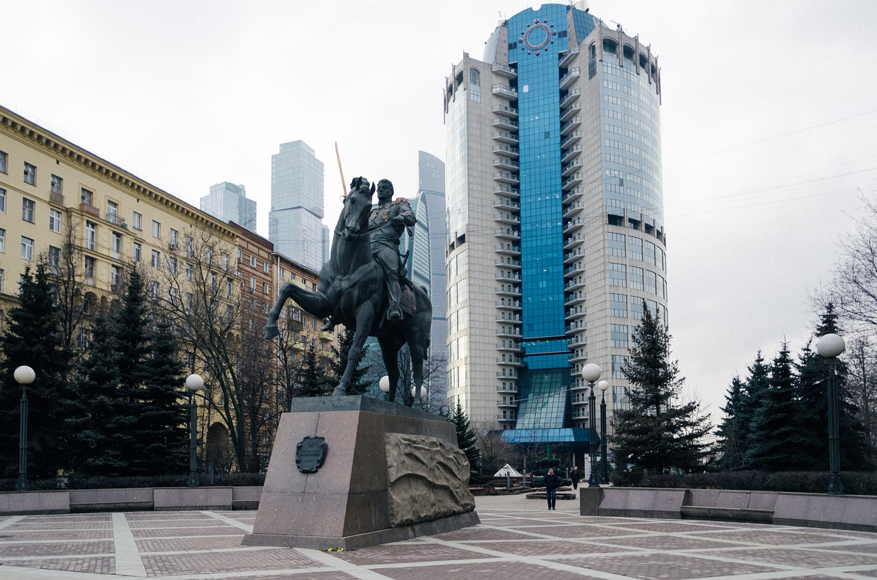 moscow monument sculpture free photo