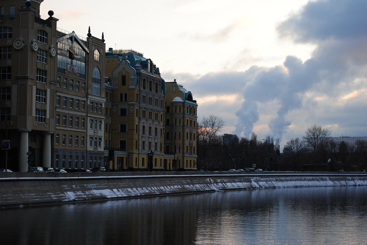 moscow russia river free photo