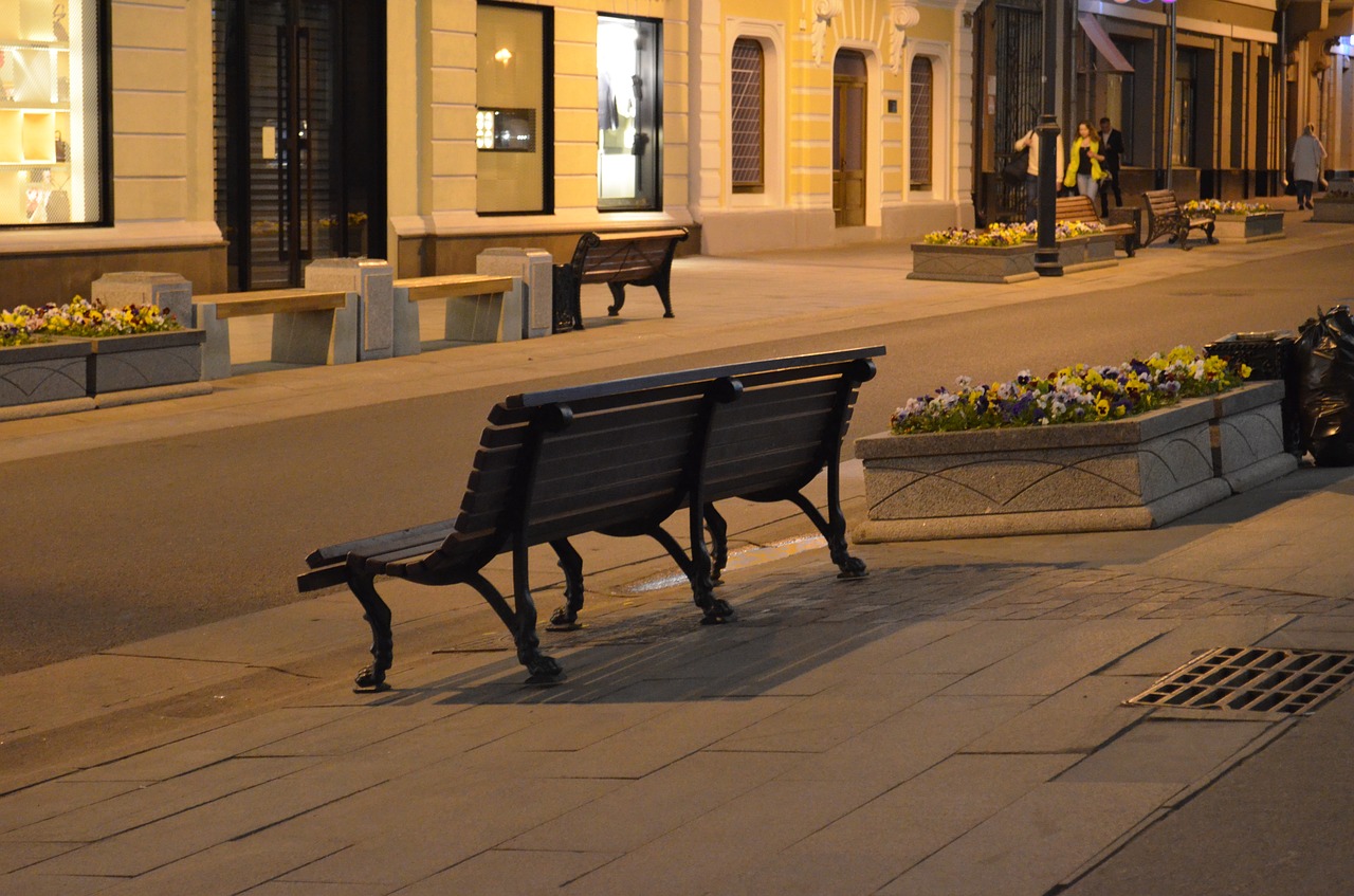 moscow  city  bench free photo