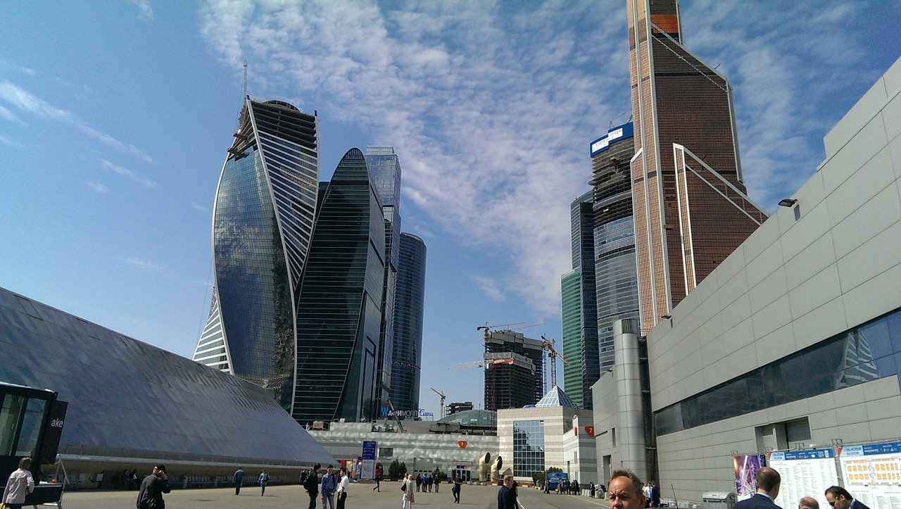 moscow moscow city tower free photo