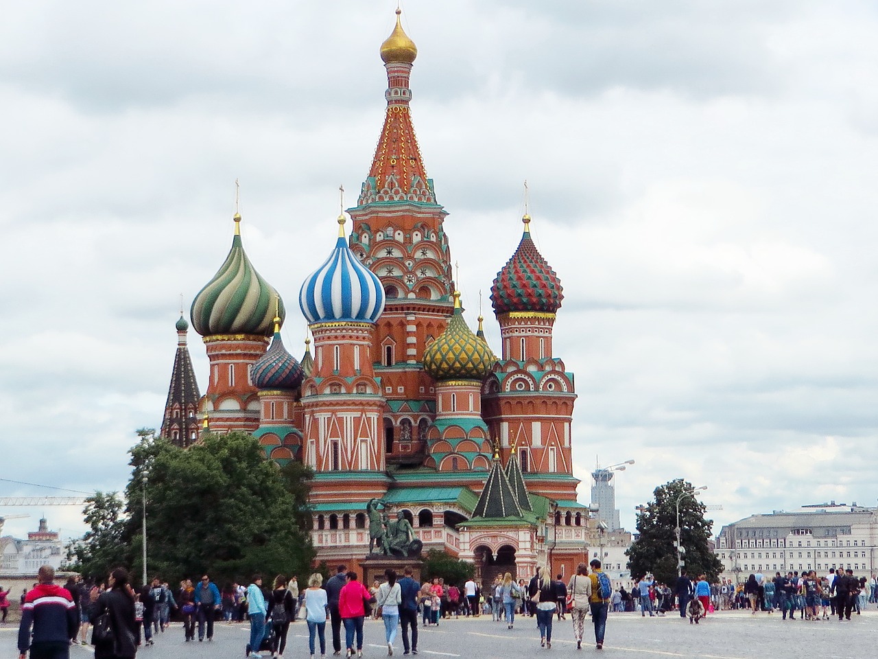 moscow st basile red square free photo