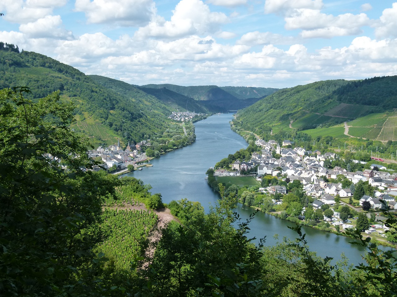 mosel alf the moselle valley free photo