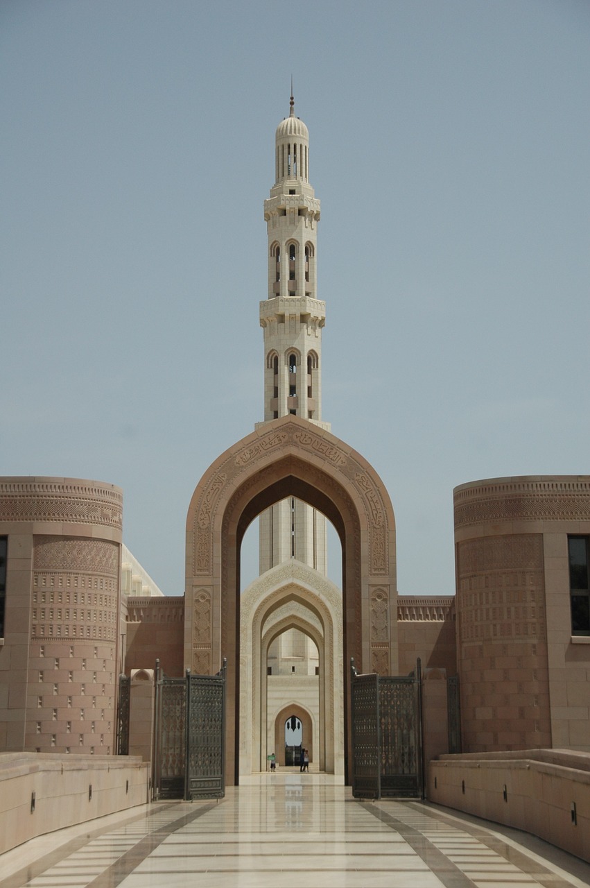 mosque oman temple free photo