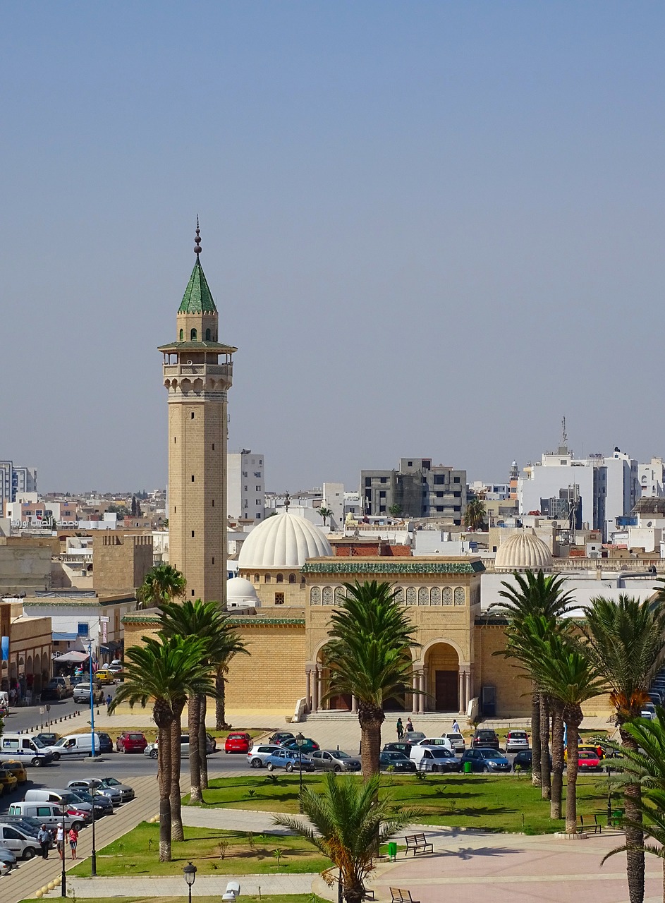 great mosque tunisia monastir free photo