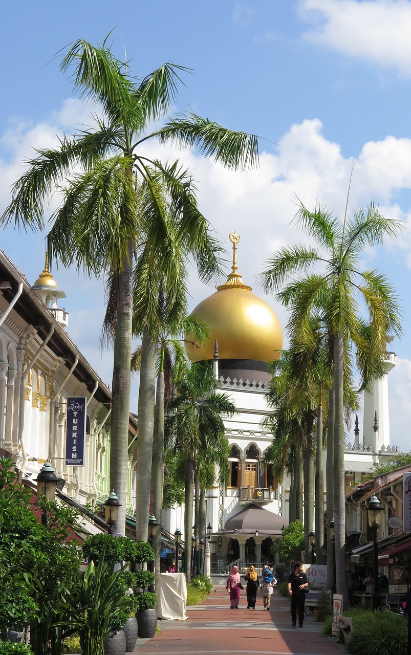 singapore sultan mosque muslim free photo