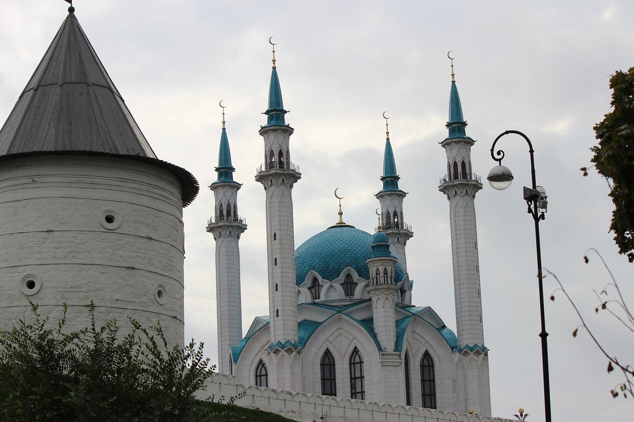 mosque kazan the kremlin free photo