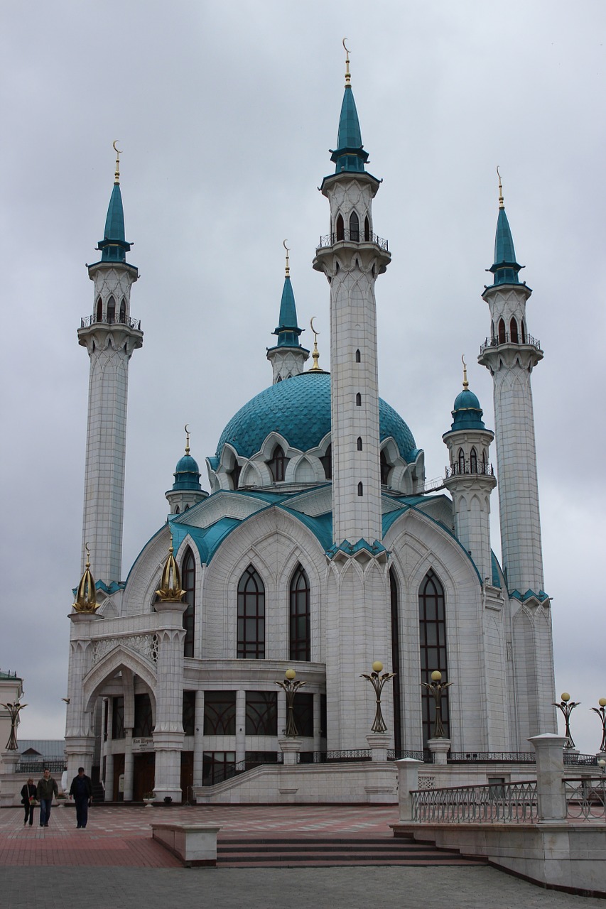 mosque kazan city free photo