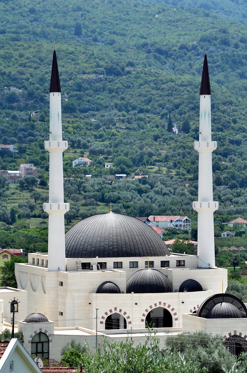 mosque minaret house of prayer free photo