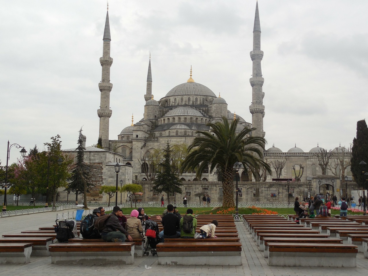 mosque istanbul architecture free photo