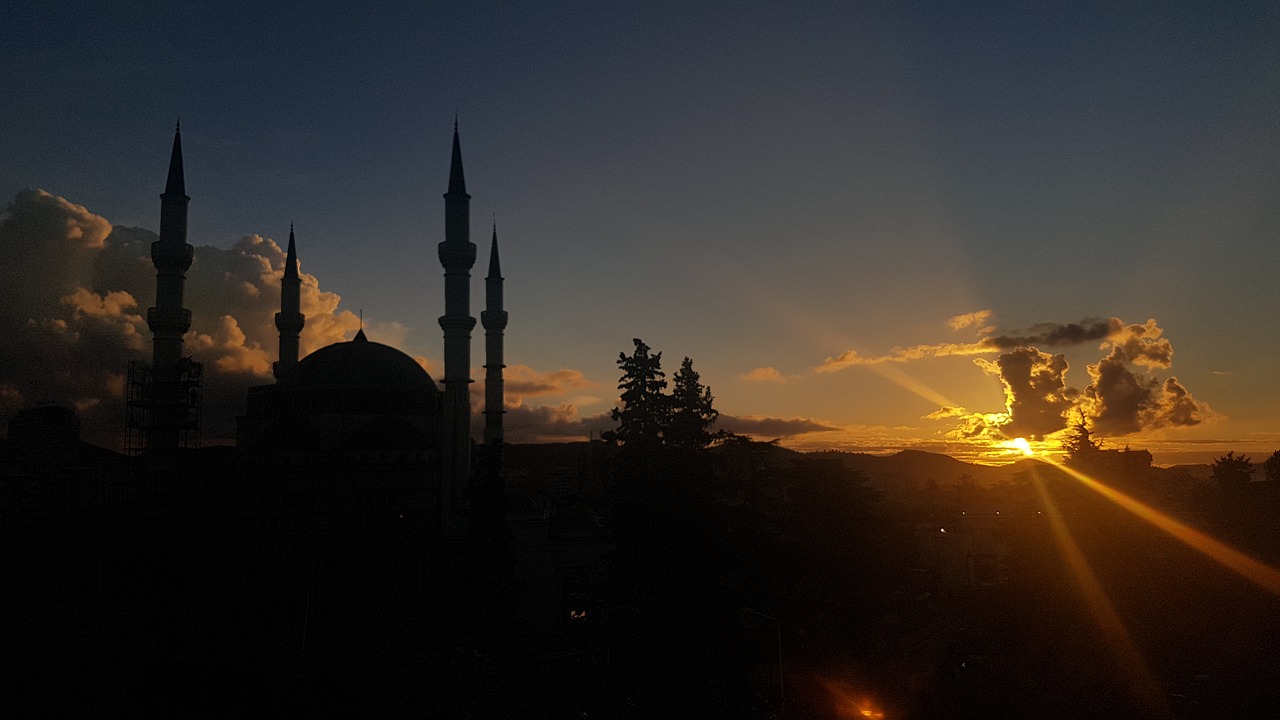 mosque tirana albania free photo