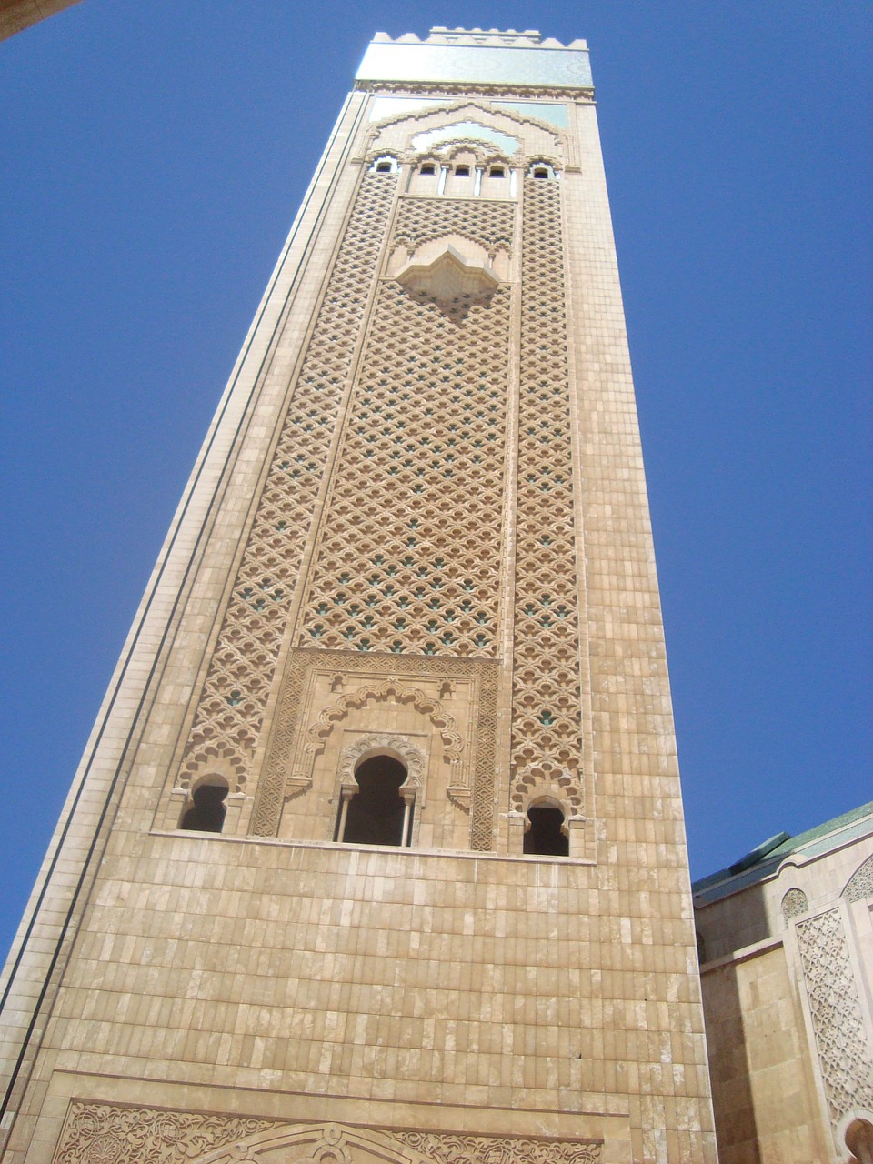 mosque casablanca morocco free photo