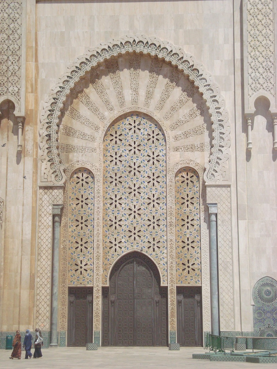 mosque casablanca morocco free photo