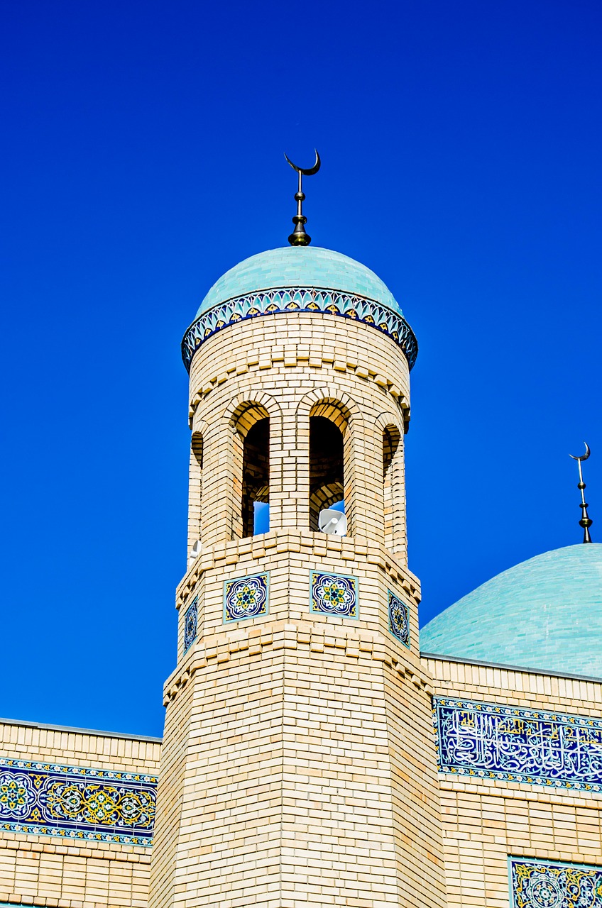 mosque city mosque architecture free photo