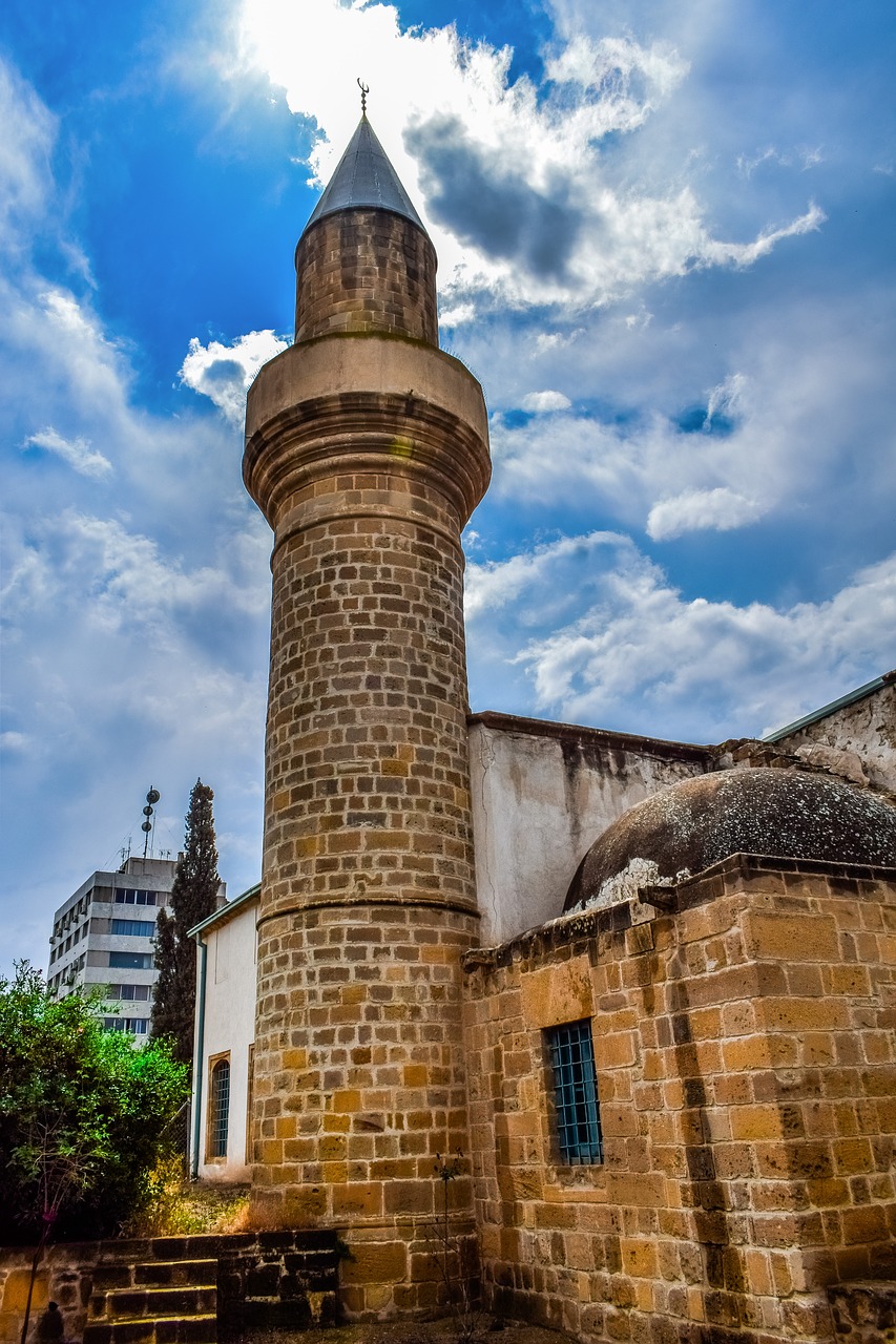 mosque  minaret  ottoman free photo