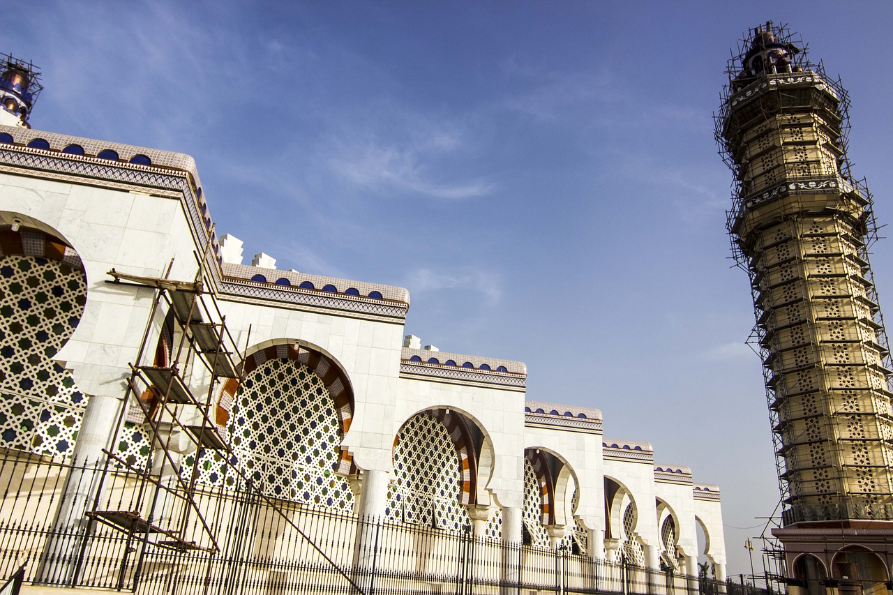 mosque  senegal  muslim free photo