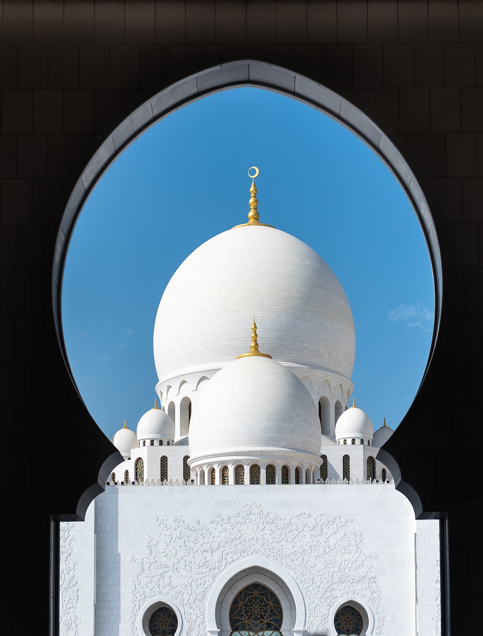 mosque abu dhabi travel free photo