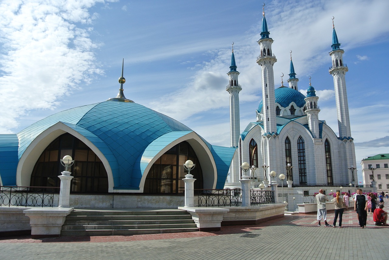 mosque kazan qolsharif mosque free photo