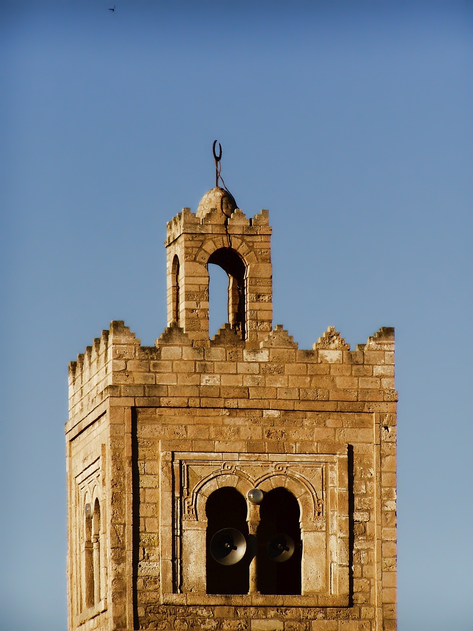 mosque tower old construction free photo