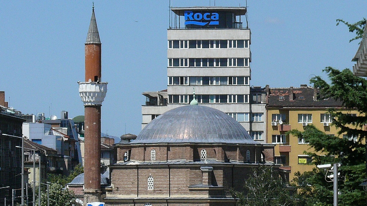 mosque mosque in sofia muslims free photo