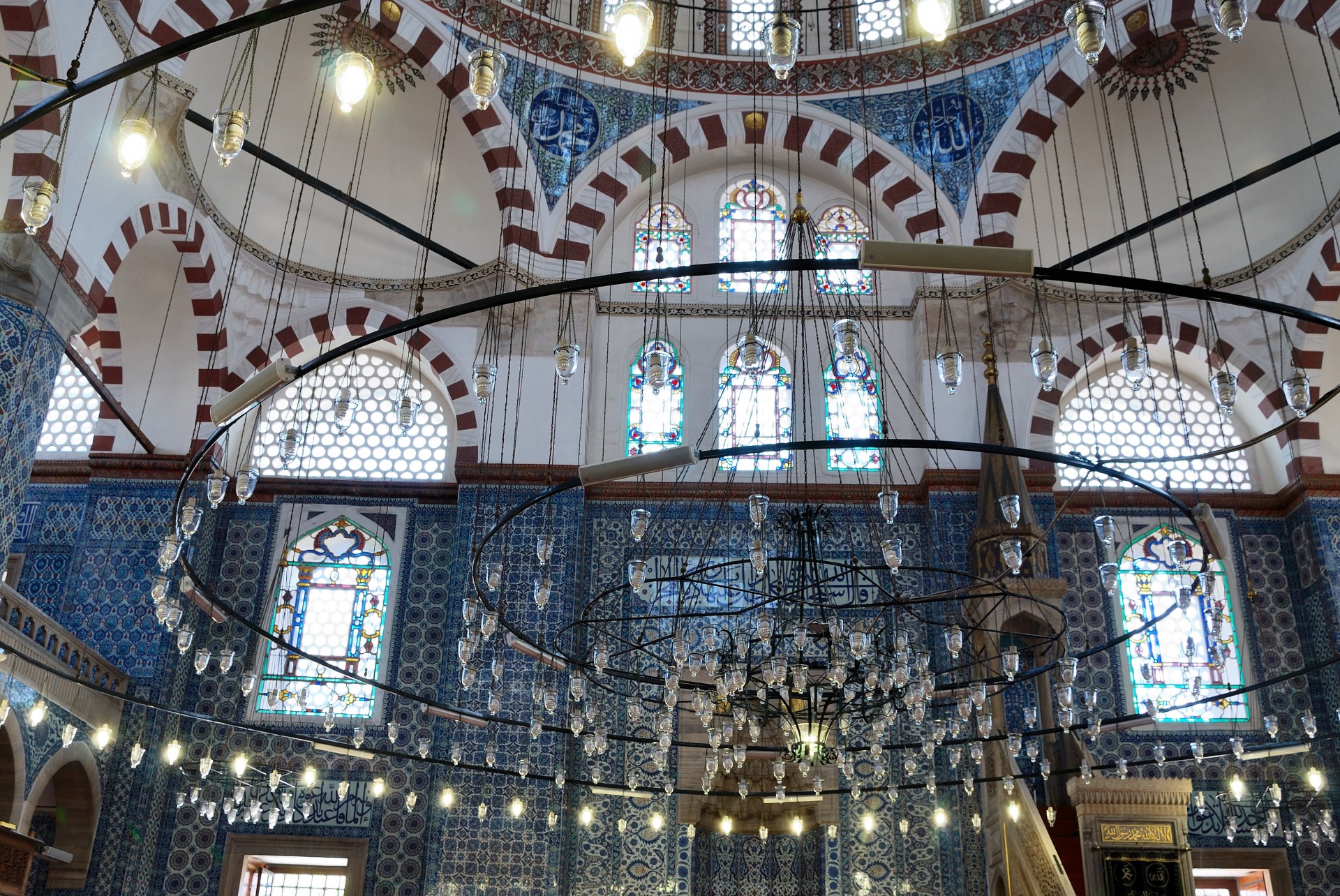 architecture mosque interior free photo