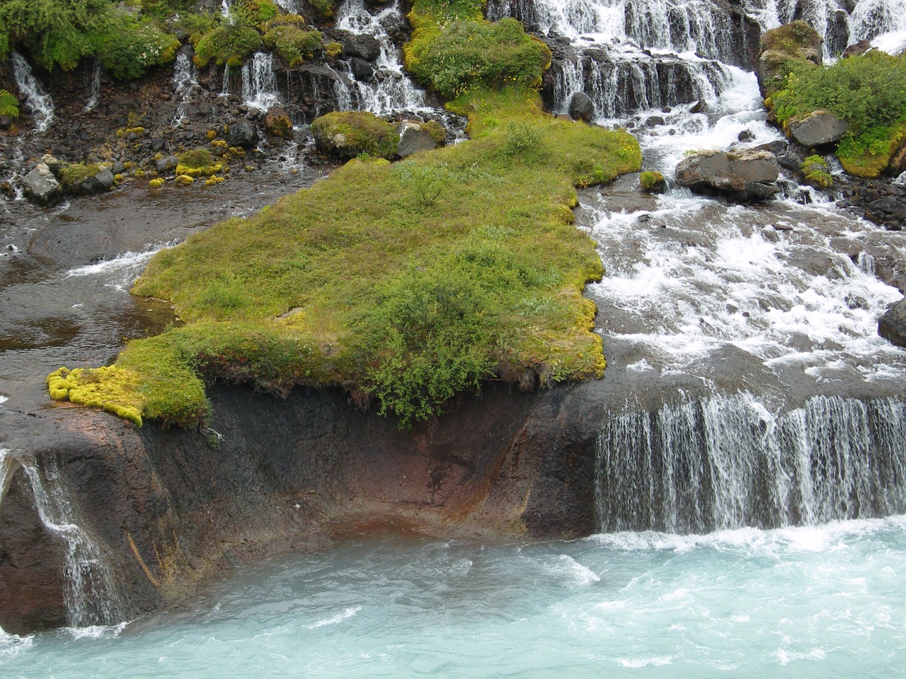 moss water iceland free photo