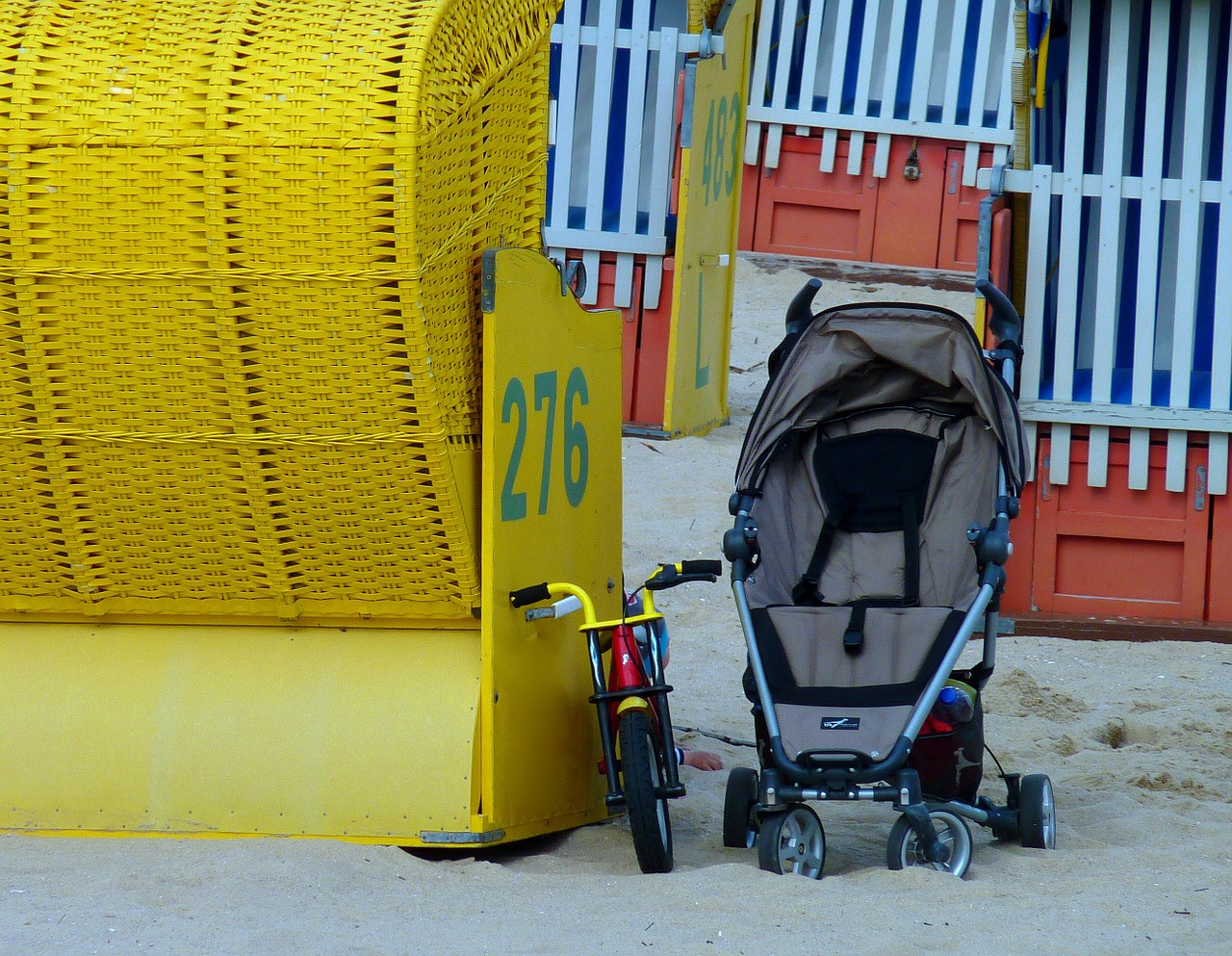 most beach children play free photo