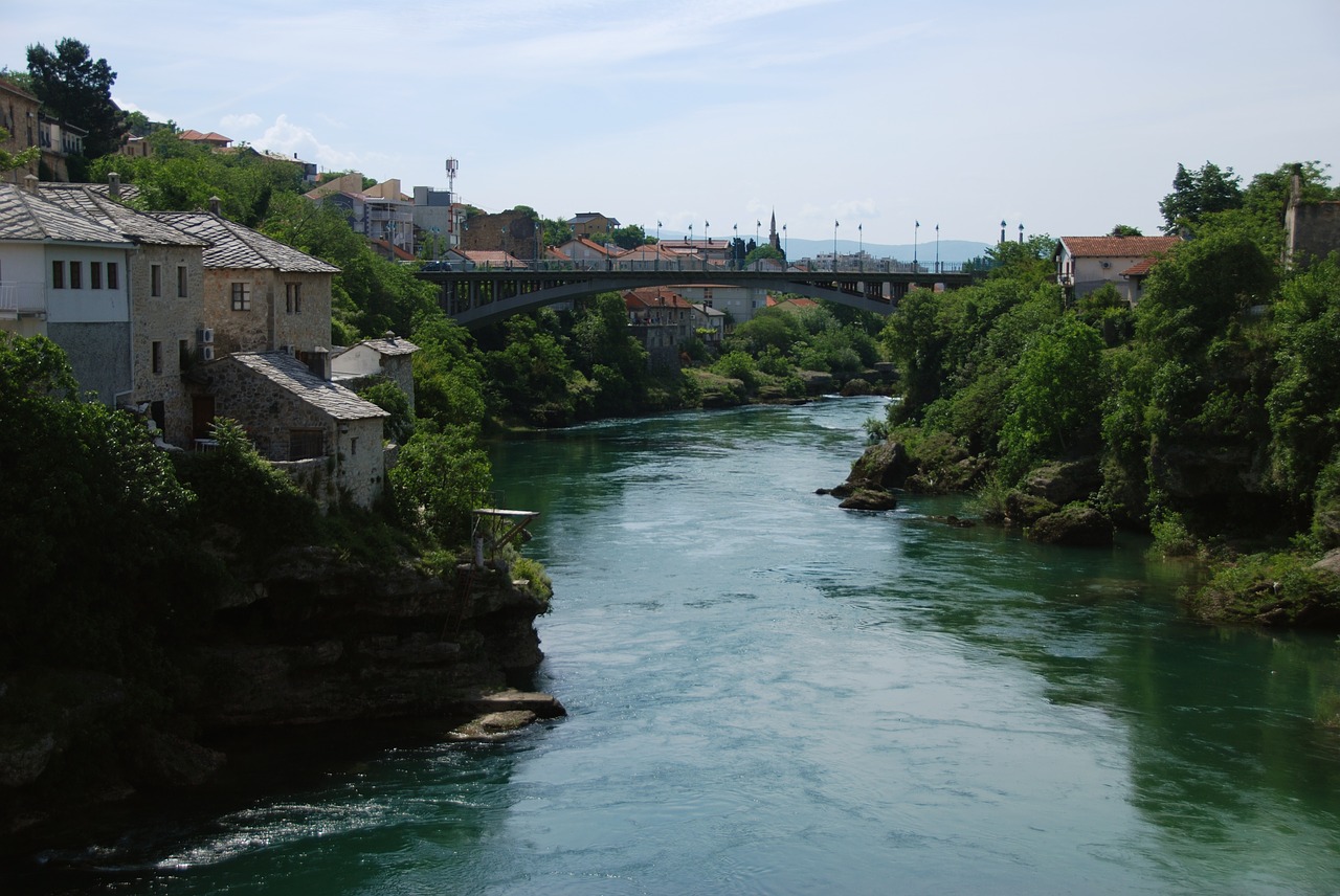 mostar bosnia bridge free photo