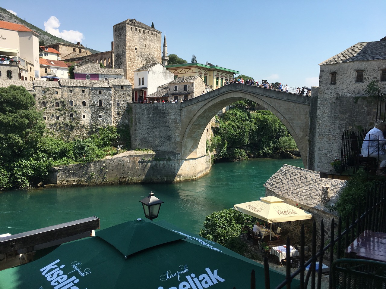 mostar  bridge  bosnia free photo