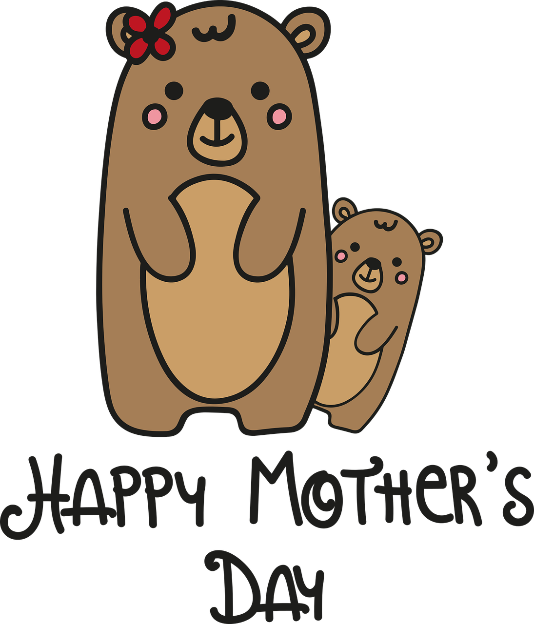 mother happy day free photo