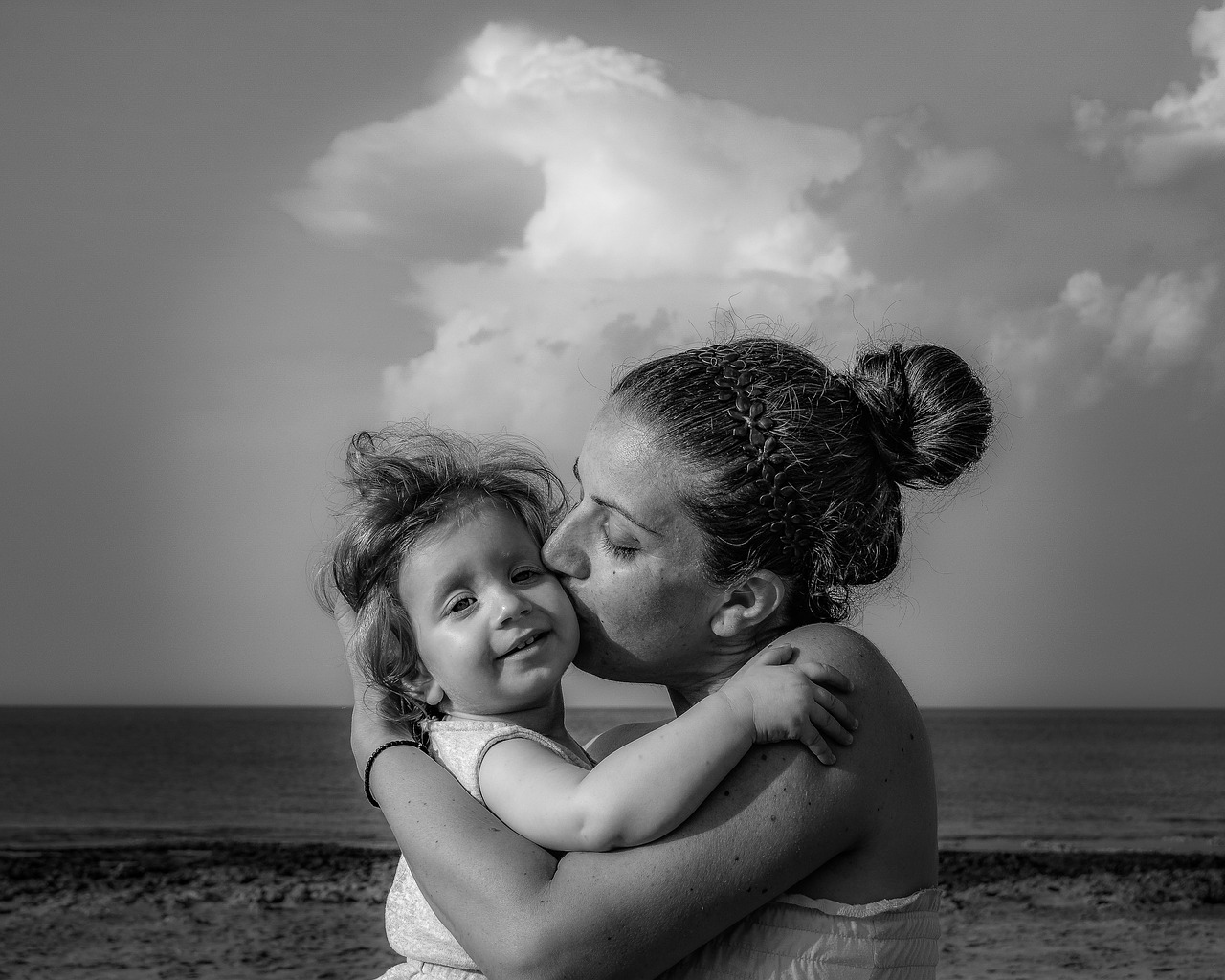 mother  daughter  child free photo