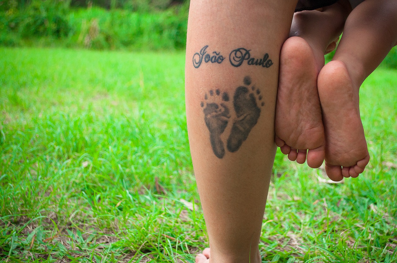 tattoo mother and son eternal love free photo