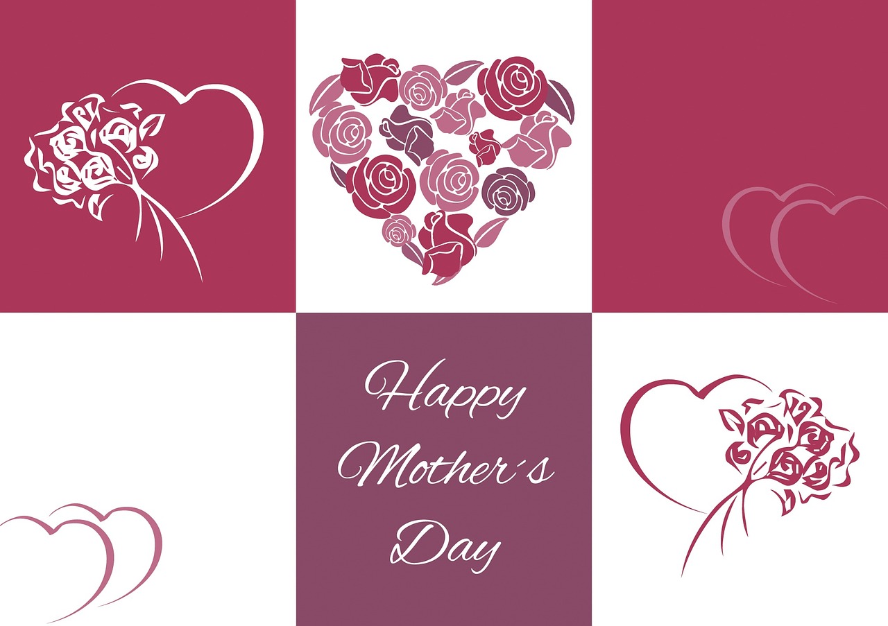 mother's day heart about love for mother's day free photo