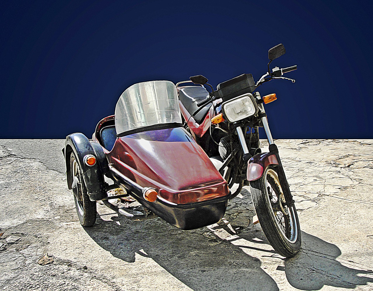 moto sidecar vehicle free photo