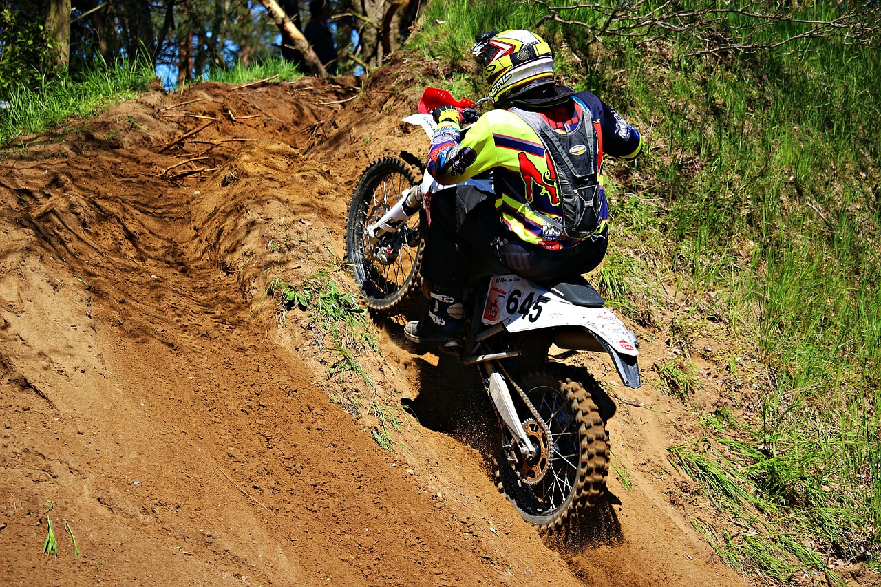 motocross enduro motorcycle free photo