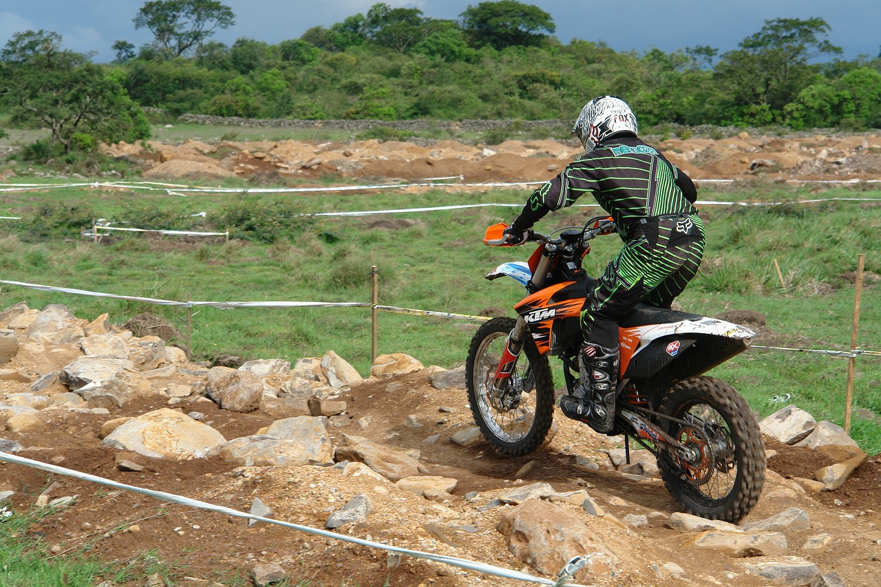motocross traverse field competition free photo