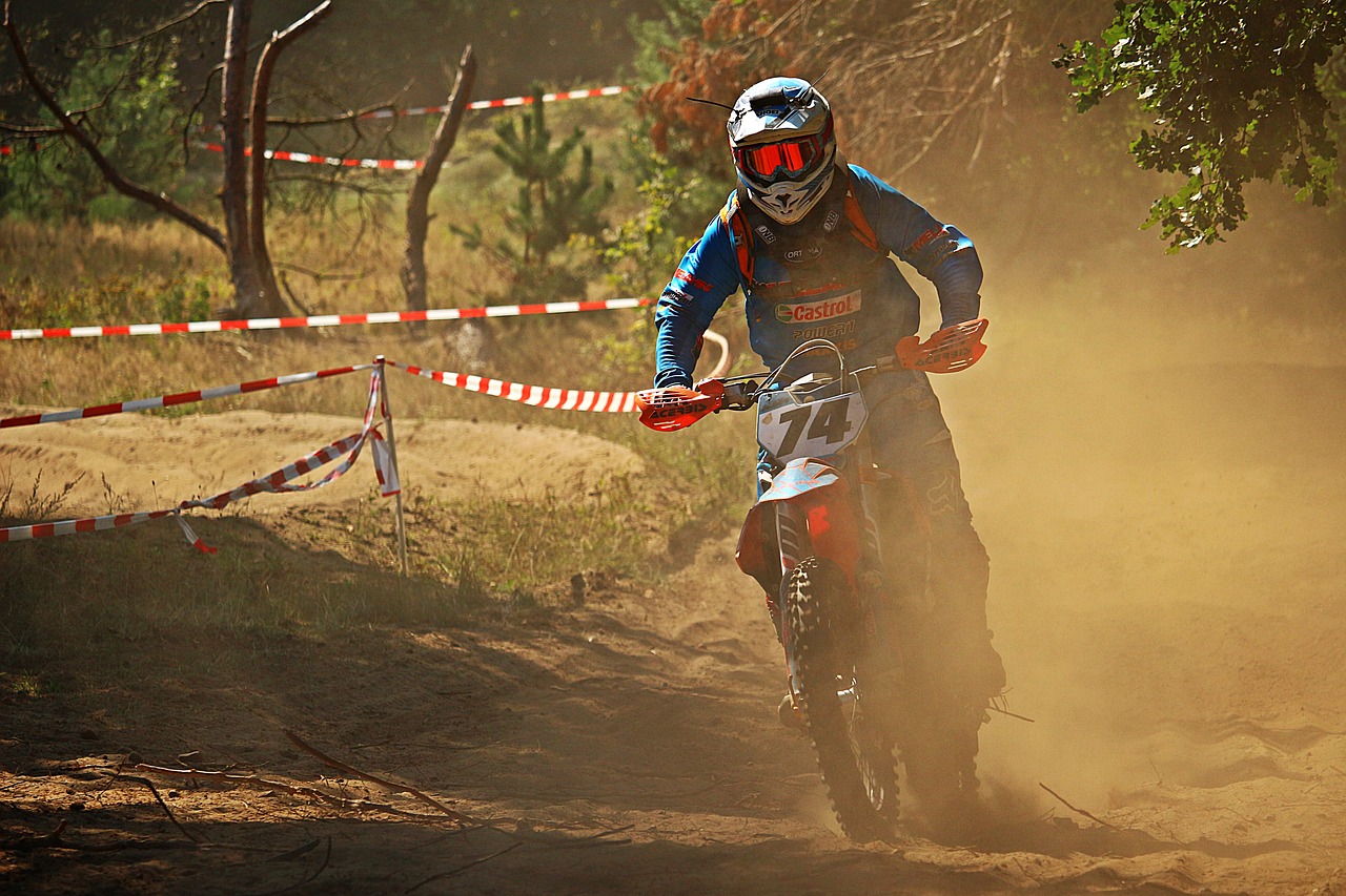 motocross enduro motorsport free photo