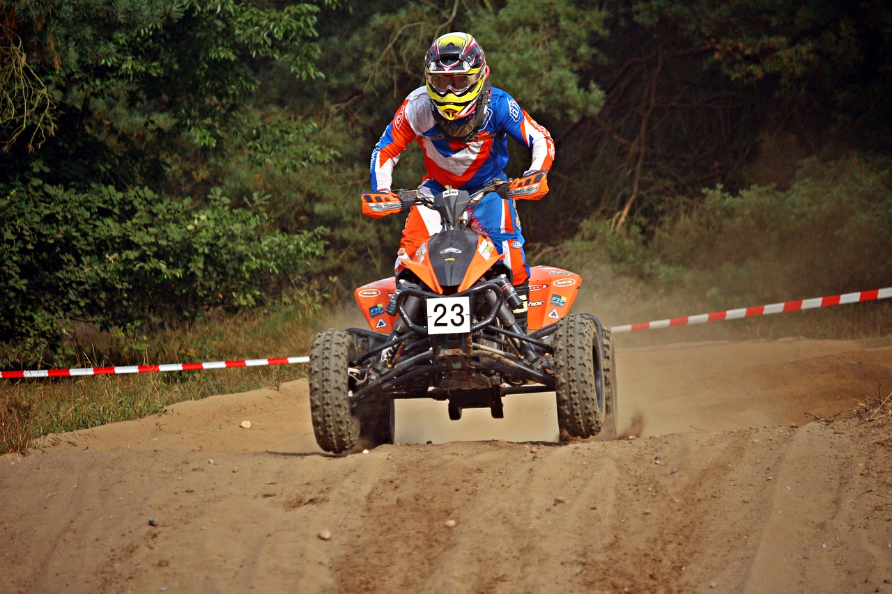 motocross quad enduro free photo