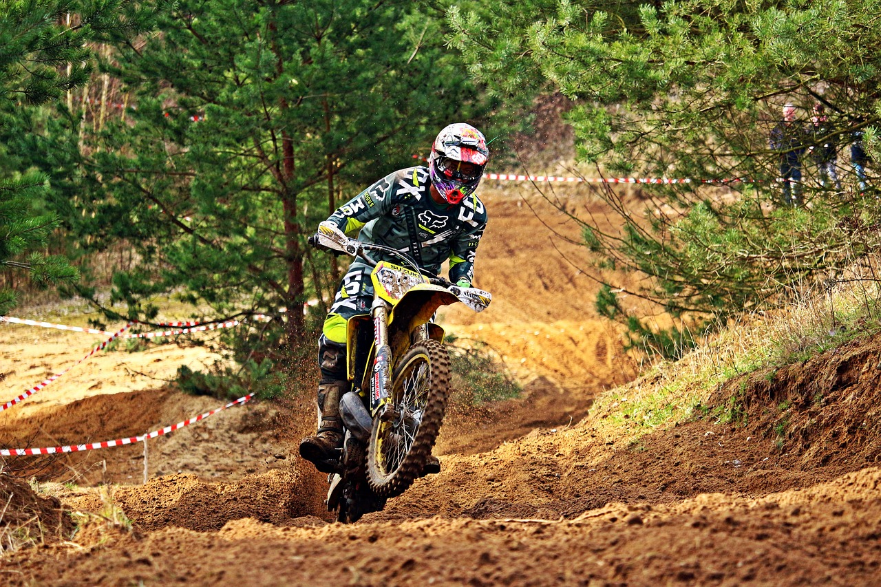 motocross motorcycle sand free photo