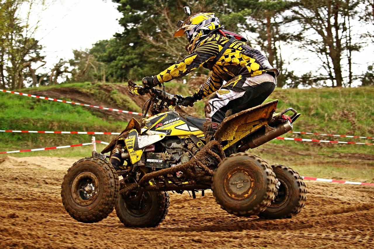 motocross quad atv free photo