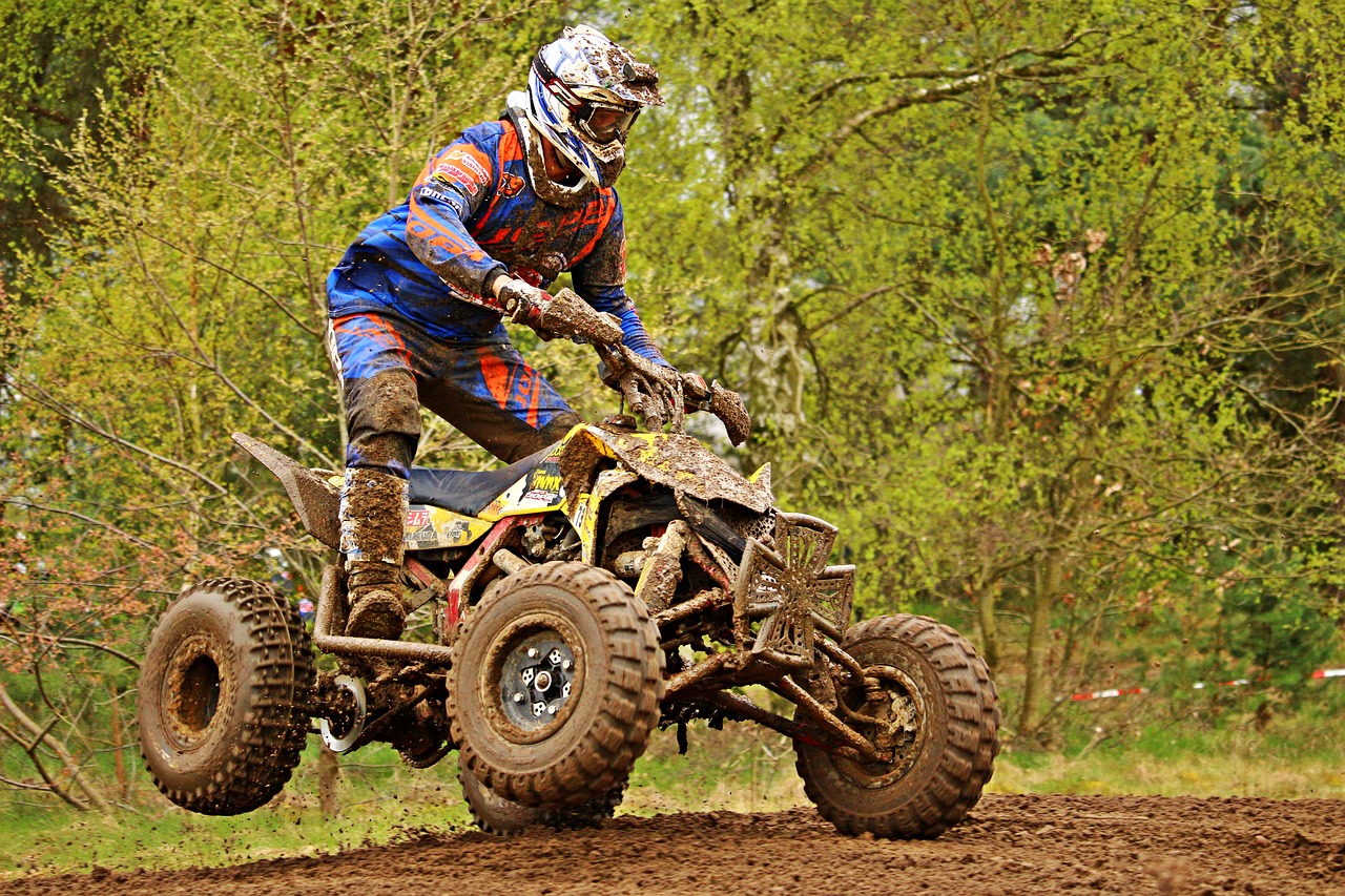 motocross quad atv free photo