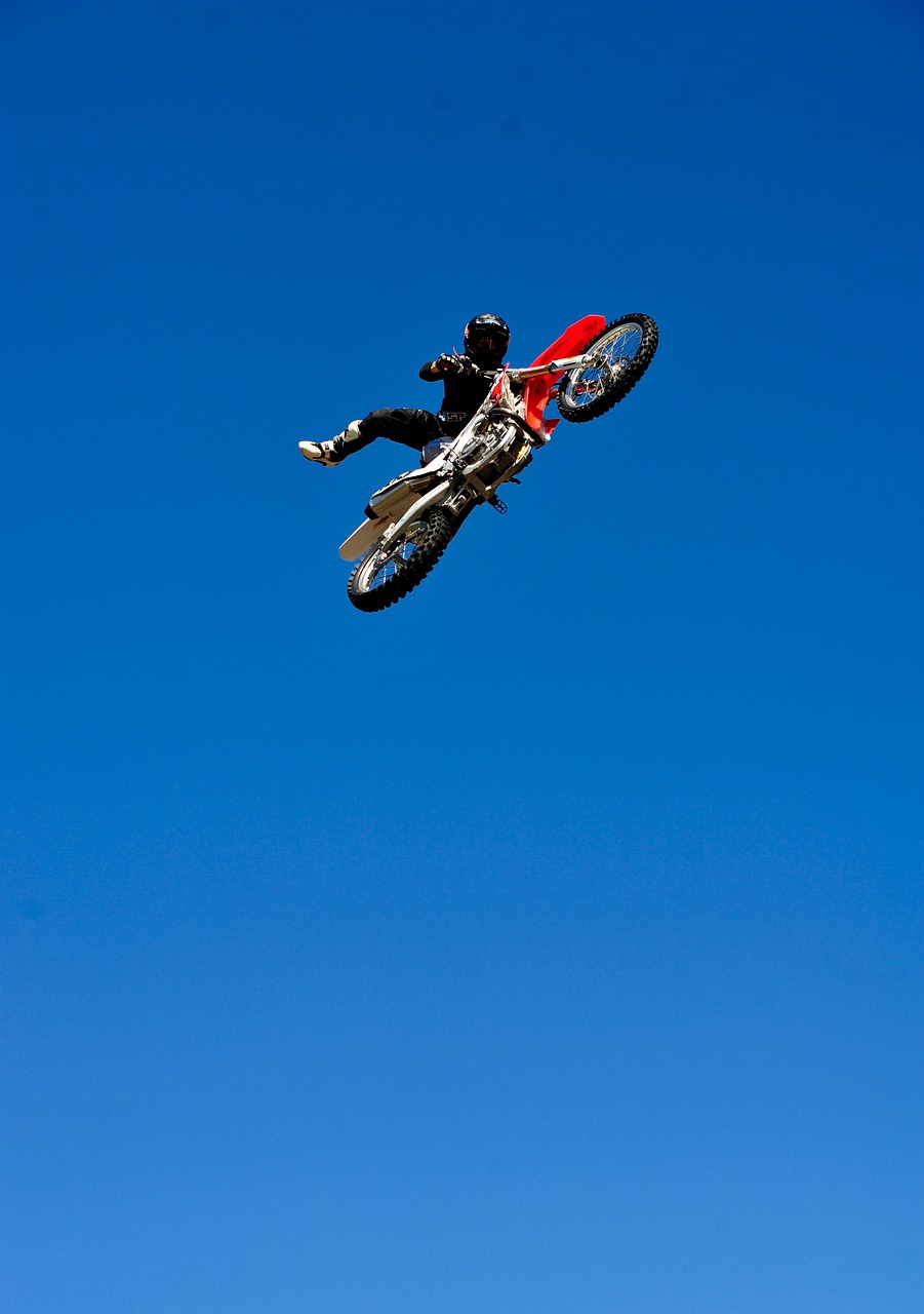 motocross bike stunts free photo