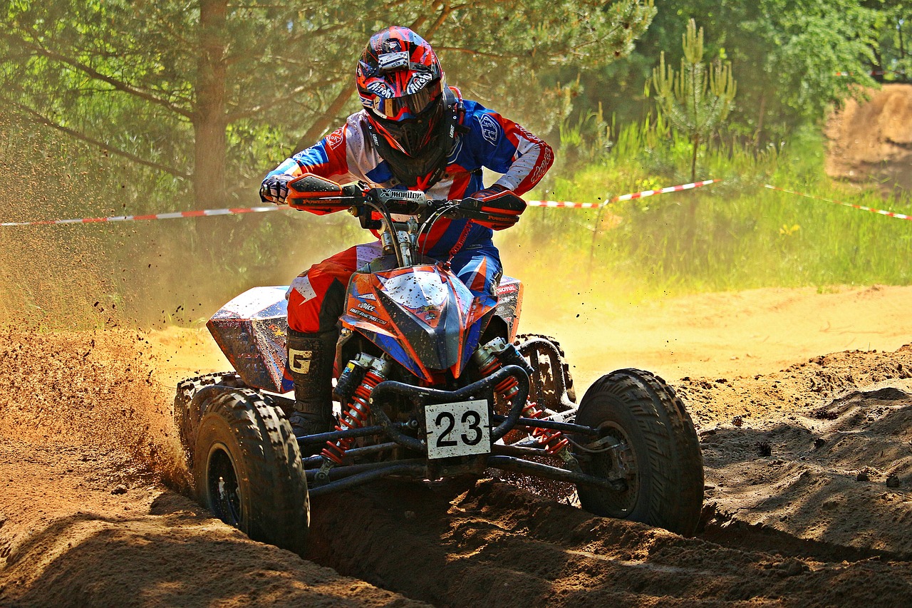 motocross quad atv free photo