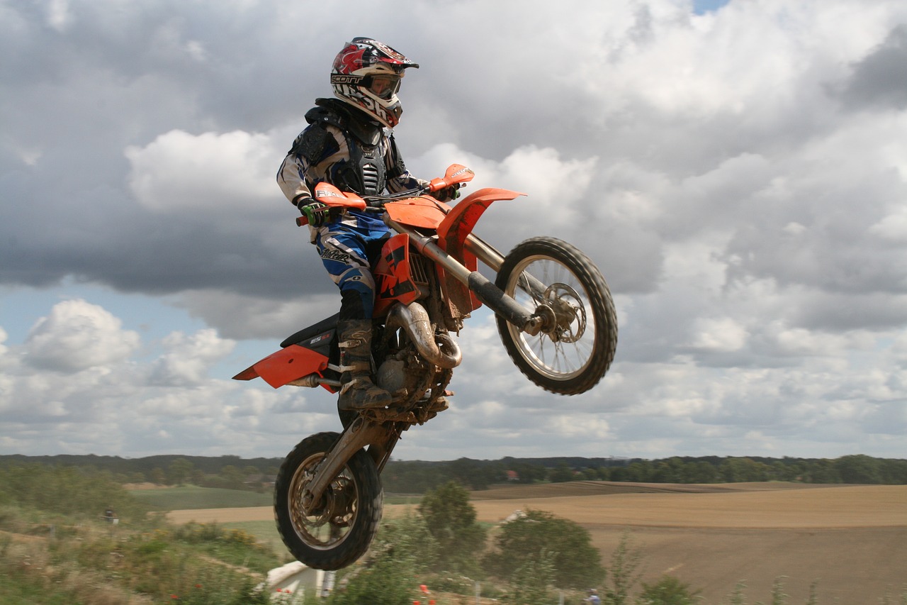 motocross  jump  motorsor free photo