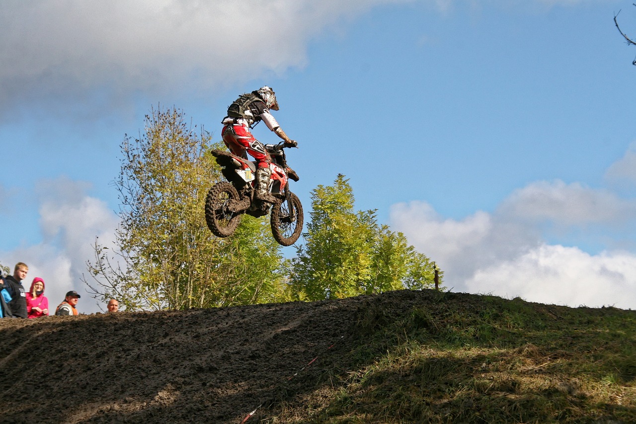 motocross motorcycle mud free photo