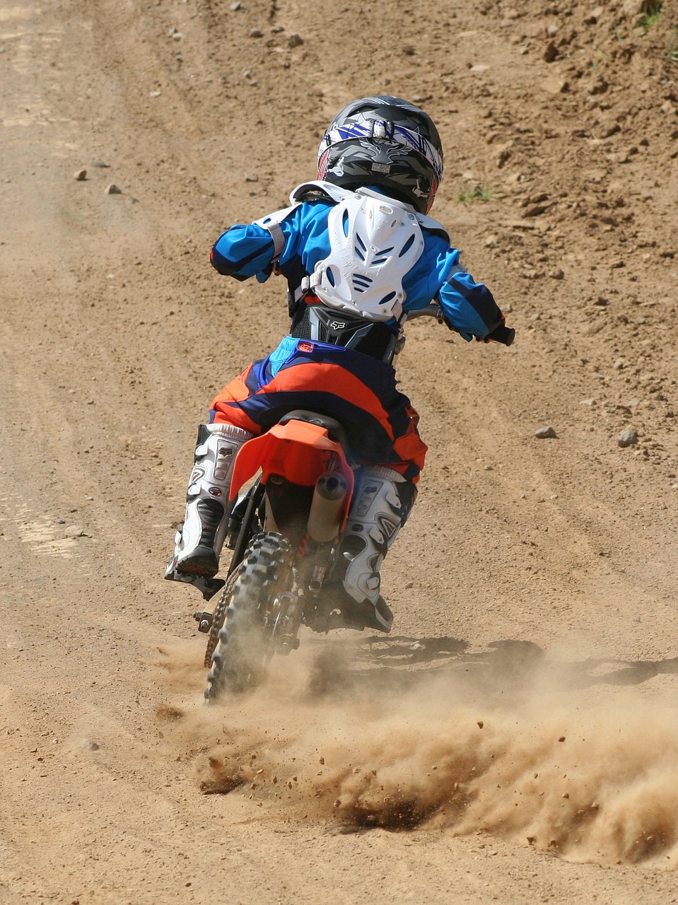 motocross dirt dust free photo