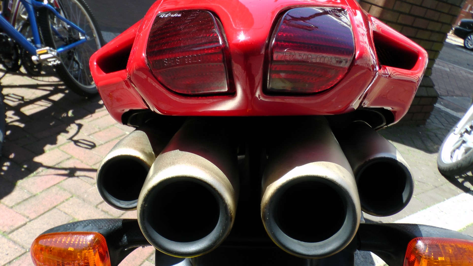 motorcycle exhaust pipe pipes exhaust pipe free photo