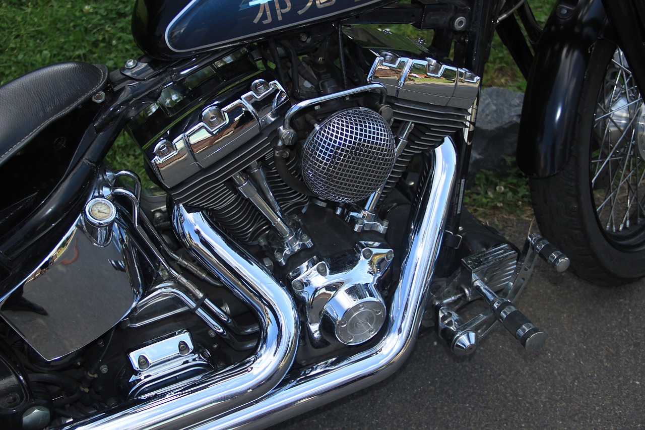 motor motorcycle harley free photo