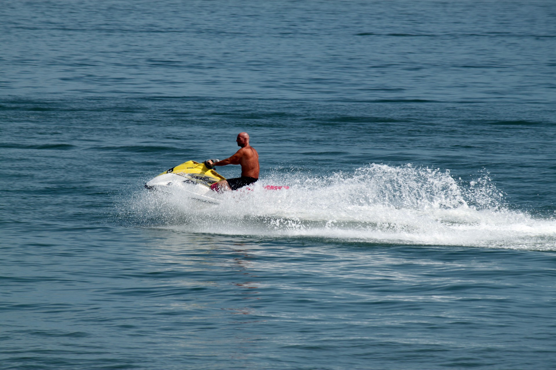 jet ski sea jet ski on the sea free photo