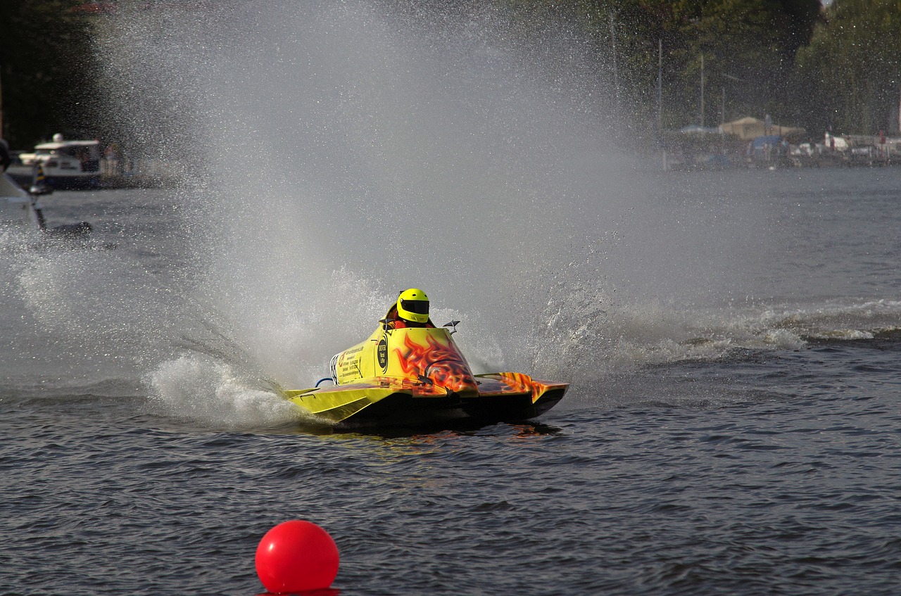 motor racing boat racing boat water sports free photo
